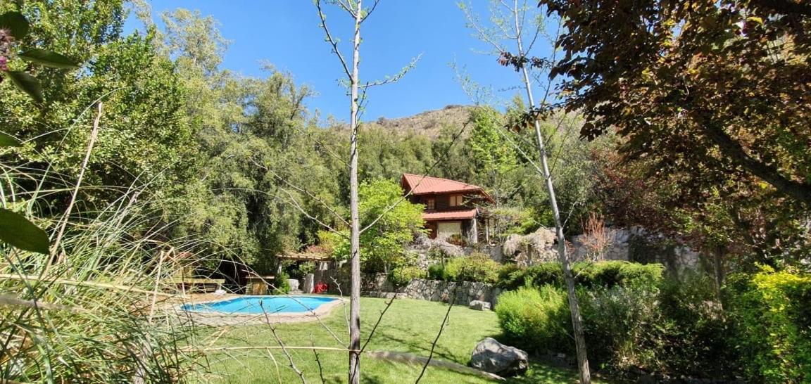 Casa De Montana Inmersa En Bosque Nativo San José de Maipo Exteriör bild